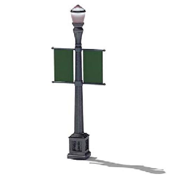 Street Light - دانلود مدل سه بعدی نورپردازی خیابان - آبجکت سه بعدی نورپردازی خیابان -Street Light 3d model - Street Light 3d Object  - Floor-زمینی